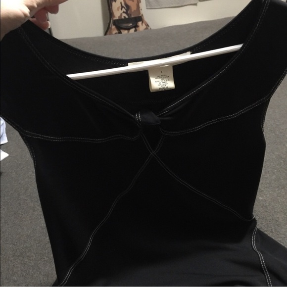 🖤🖤🖤 Max Studio Nautical Style Black Dress - Picture 2 of 3